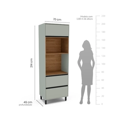 Torre Quente 70cm Pilotorno 250010 Creme SE