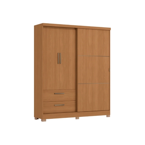 Guarda-Roupa 3 Portas Kappesberg C533 Canela SE