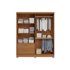 Guarda-Roupa 3 Portas Kappesberg C533 Canela SE