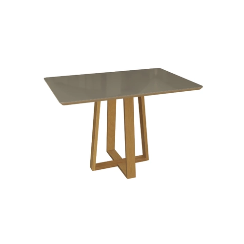 Mesa de Jantar com 4 Lugares Kappesberg 80x120x80cm CSJ023-v4 Canela/Freijó Bronze SE