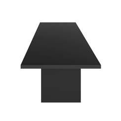 Mesa de Escritório Tecno Mobili ME4119.0008 Preto SE