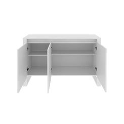 Balcão 136cm Tecno Mobili 3 Portas Branco