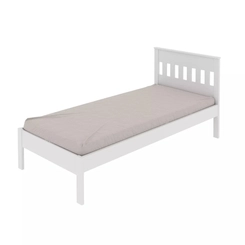Cama Solteiro Tecno Mobili Branco SE