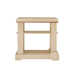 Bar Artely Rose 4626 1 Prateleira Naturale SE