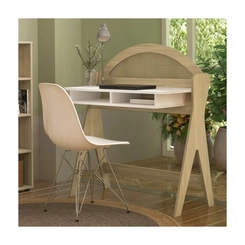 Escrivaninha Artely 4635 Naturale/Branco SE