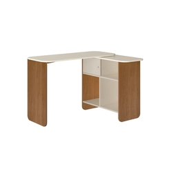Escrivaninha Ajustável Artely Nomad 4731 Cinamomo/Off White
