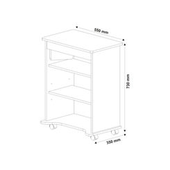 Escrivaninha Artely 2073 Branco SE