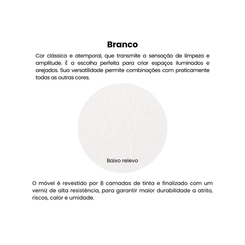 Escrivaninha Artely 2073 Branco SE