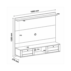 Painel Artely 4671 Cinamomo/Off White SE