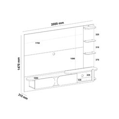 Painel Artely 4693 Cinamomo/Off White SE