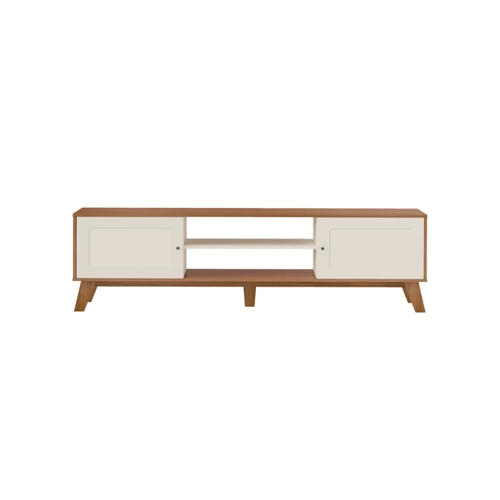 Rack para TV até 75''  Artely 2 Portas 4675 Cinamomo/Off White SE