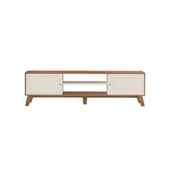 Rack para TV até 75''  Artely 2 Portas 4675 Cinamomo/Off White SE