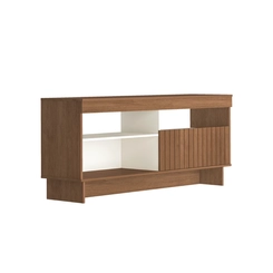 Rack para TV até 65'' Artely 1 Porta 4719 Cinamomo/Off White SE