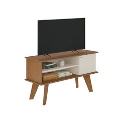 Rack para TV até 50'' Artely 1 Porta 4703 Cinamomo/Off White SE