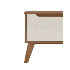 Rack para TV até 60'' Artely 1 Porta 4710 Cinamomo/Off White SE