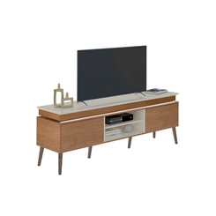 Rack para TV até 75'' Artely 2 Portas 4704 Cinamomo/Off White SE