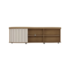 Rack para TV até 75'' Artely 1 Porta 4700 Carvalho/Off White SE