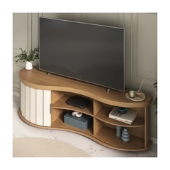 Rack para TV até 75'' Artely 1 Porta 4700 Carvalho/Off White SE