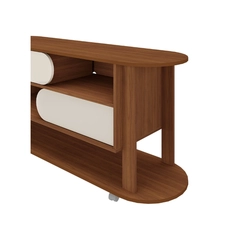 Rack para TV até 65'' Artely 4617 Cedro/Off White SE