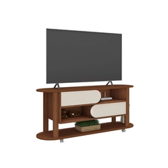 Rack para TV até 65'' Artely 4617 Cedro/Off White SE