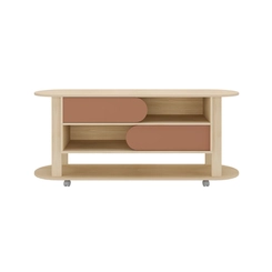 Rack para TV até 65'' Artely 4618 Naturale/Terracota SE