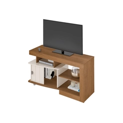 Rack para TV até 50'' Artely 1 Porta 4705 Cinamomo/Off White SE
