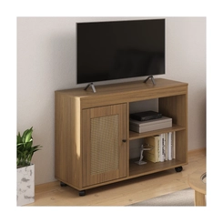 Rack para TV até 42'' Artely 1 Porta 4714 Carvalho SE