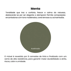 Estante Artely 4 Prateleiras 4583 Menta SE