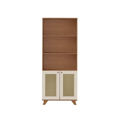 Estante Artely 4 Prateleiras 4708 Cinamomo/Off White SE