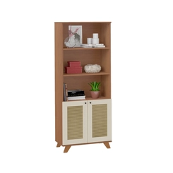 Estante Artely 4 Prateleiras 4708 Cinamomo/Off White SE