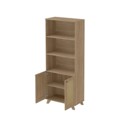Estante Artely 4 Prateleiras 4709 Carvalho SE