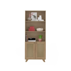 Estante Artely 4 Prateleiras 4709 Carvalho SE