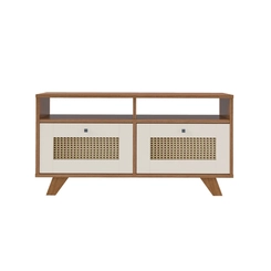 Mesa de Centro Retangular Artely 4672 Cinamomo/Off White SE