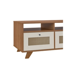 Mesa de Centro Retangular Artely 4672 Cinamomo/Off White SE