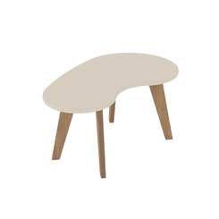 Mesa de Centro Orgânica Artely 4604 Off White SE
