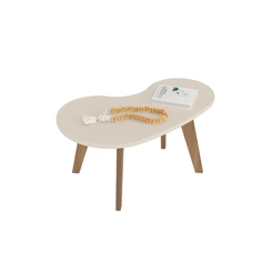 Mesa de Centro Orgânica Artely 4604 Off White SE