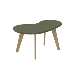 Mesa de Centro Orgânica Artely 4715 Menta SE
