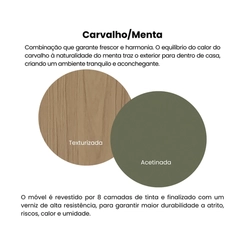 Mesa de Centro Orgânica Artely 4715 Menta SE
