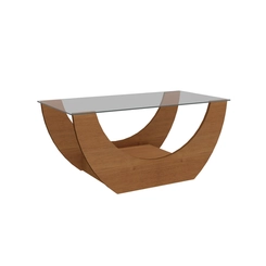 Mesa de Centro Retangular Artely 4616 Cinamomo SE