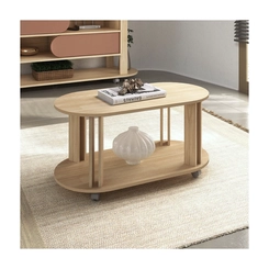 Mesa de Centro Oval Artely 4620 Naturale SE