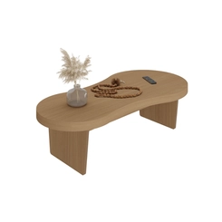 Mesa de Centro Orgânica Artely 4733 Carvalho SE