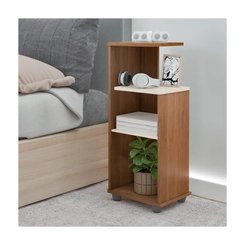Mesa de Apoio Artely Bis 4613 Cinamomo/Off White SE