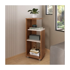 Mesa de Apoio Artely Bis 4613 Cinamomo/Off White SE