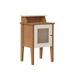 Mesa de Apoio Artely Charlotte 4677 Cinamomo/Off White SE