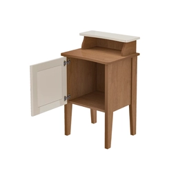 Mesa de Apoio Artely Charlotte 4677 Cinamomo/Off White SE