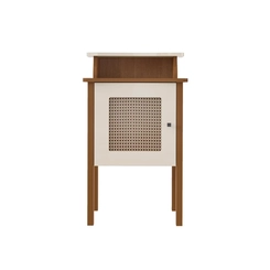 Mesa de Apoio Artely Charlotte 4677 Cinamomo/Off White SE