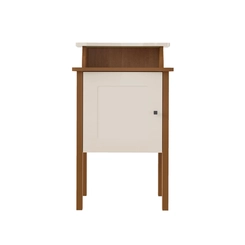 Mesa de Apoio Artely Charlotte 4677 Cinamomo/Off White SE