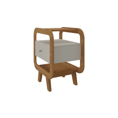 Mesa de Apoio Artely Théo 4722 Cinamomo/Off White SE