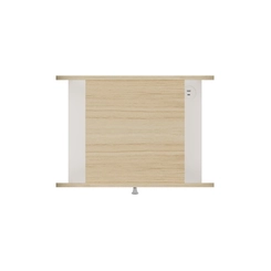 Mesa de Apoio Artely Théo 4723 Naturale/Branco SE
