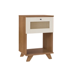 Mesa de Apoio Artely Trama 4673 Cinamomo/Off White SE
